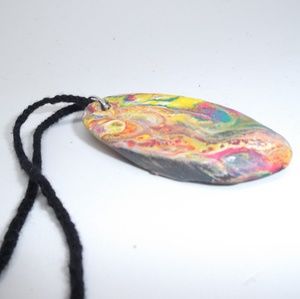 Tropical Driftwood Necklace Bohemian aesthetic art